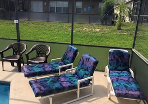 4 BDRM,GAME ROOM,2 MASTER BDRMS,2 LIV RMS.10MIN TO DISNEY. PRV POOL SUN ALL DAY