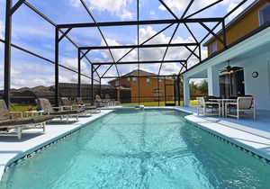 Beautiful 7 Bed Gated Pool Home At Watersong Resort