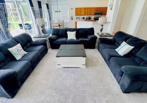 Modern and Well Equipped 6/3 Pool Home on Golf Community. Perfectly accommodating for families with ample space inside and out!