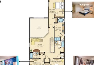 ✔️Pvt pool ✔️ Clubhouse access ✔️ near Disney ✔️12 ppl ✔️ perfectly furnished