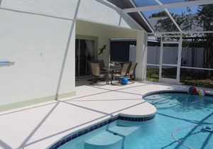SOLAR HEATED POOL! minutes from Disney, Work from home in Florida!
