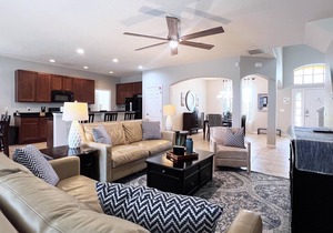 Sunny Family Villa w Pool & Game Room - Near Resort Activities and Disney World