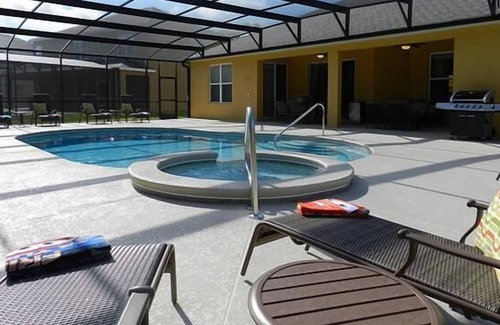 Watersong House | ** 2 Master Suites * One Level * Huge Pool and Spa / Hot Tub**