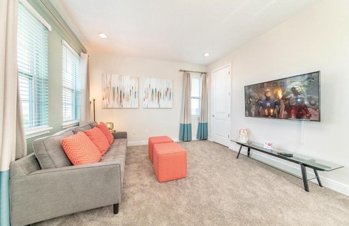 West Kissimmee House | Beautiful Home Near Disney with Private Pool, Foosball Table & Resort Amenities - 7437M