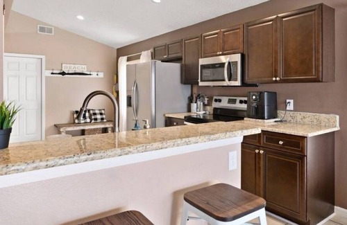 Florida Pines Villa | Charming villa with pool, garden view