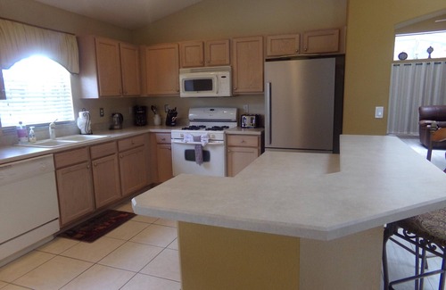 Orange Tree House | Come stay at our Orange Tree pool home, uniquely appealing - inside and out. Enjoy conveniently located shops, golf, dining and theme parks!