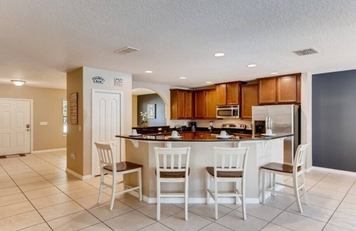 Cypress Pointe Villa | Fantastic 6 Bed Pool Villa Games Room Close to Disney