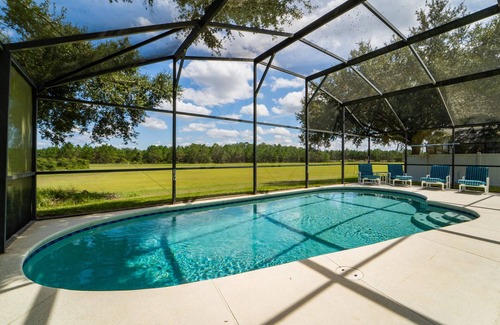 Orange Tree House | Handicap Accessible Pool Privacy Quiet Neighborhood