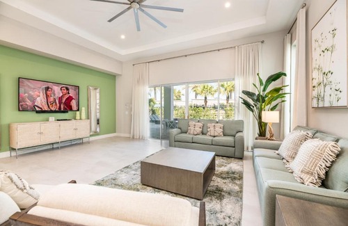 Reunion House | ONIP - Brilliant Home in Bears Den Near Disney with Private Pool, Game Room, Movie Room & Resort Amenities - 967JN