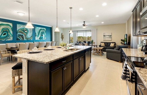Bay Lake Villa | Resort 8BR Villa/Amenities/Private Pool&Spa/Near Disney, Sea World, Universal (2421)