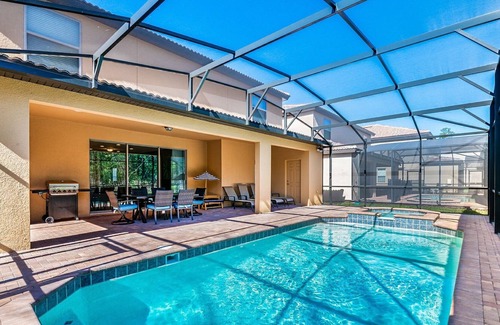 Bay Lake Villa | Resort 9BR Villa/ Amenities/Pool&Spa/Near Disney, Sea World, Universal (1678)