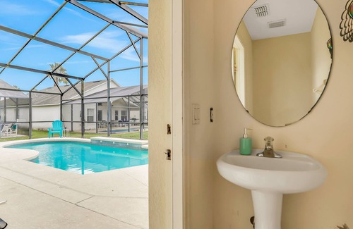 Cumbrian Lakes House | Snowbird-friendly home with private outdoor pool, grill, patio, lake views, & AC