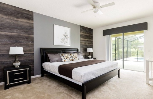 Sunridge Woods House | Solterra 8BR Greenview Pool/Spa Near Disney World