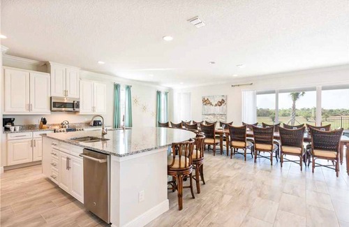 Reunion House | Stunning Home with Private Pool/Pool Spa, Golf Course View, & Home Theater
