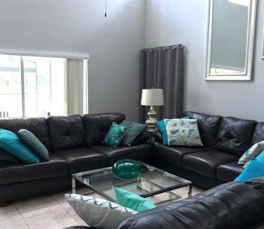 Lake Berkley House | Sunny South Facing Pool with Hot Tub and Lake View Near Disney