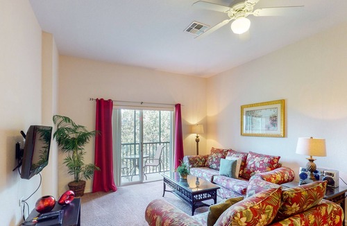 Bahama Bay Condo | 3rd floor condo w/ basketball court, pools, tennis court, gym, near theme parks