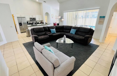 Highlands Reserve House | Ample space and modern elegance await at this 5/3 Pool Home located at Highlands Reserve Golf and Country Club