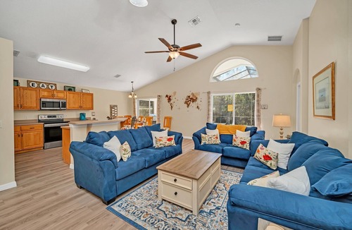 Cumbrian Lakes House | Beautiful home with a private pool. Close to Disney and pet friendly.