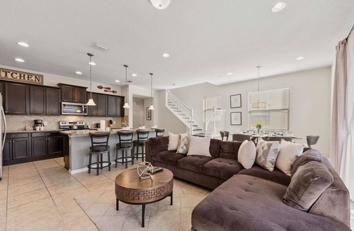 Four Corners House | Beautiful, professionally decorated townhome w/private pool + game room!