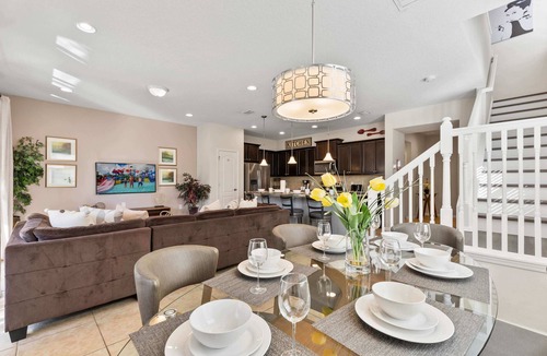 Four Corners House | Beautiful, professionally decorated townhome w/private pool + game room!