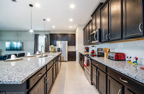 Bay Lake Villa | EV 9043 - 9 Bed 6 Bath Villa with Screened-In Private Pool with Spillover Spa, K