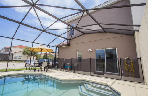 Bellavida Apartment | Four Bedroom w/ Screened Pool Close to Disney 4563
