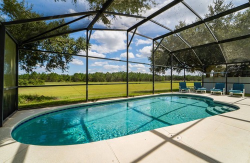 Orange Tree House | Handicap Accessible Pool Privacy Quiet Neighborhood