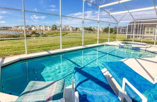 Pinewood Country Estates House | Lake View - No Rear Neighbors - Heatable Pool & Spa - Close to Disney - Pinewood Estates