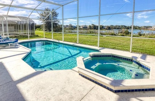 Pinewood Country Estates House | Lake View - No Rear Neighbors - Heatable Pool & Spa - Close to Disney - Pinewood Estates