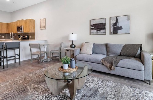 Florida Center Apartment | Landing | Beautiful 1BD, Gym, Yoga Studio