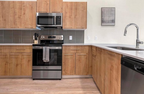 Florida Center Apartment | Landing | Beautiful 1BD, Gym, Yoga Studio
