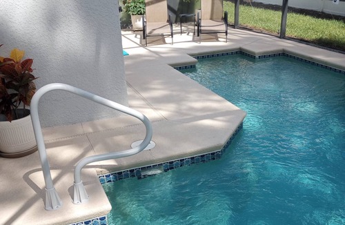 Calabay Parc House | Luxury 4 Bedroom Home/South facing Pool/Spa/Covered Lanai. Champions Gate Area
