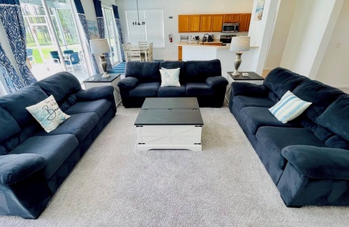 Highlands Reserve House | Modern and Well Equipped 6/3 Pool Home on Golf Community. Perfectly accommodating for families with ample space inside and out!