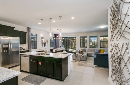 Sunridge Woods Villa | New Luxury 6 Bedroom 4.Bath Solterra Home With Spa On Solterra Resort With High End Furnishings