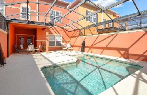 West Kissimmee House | Paradise Palms-4 Bed Townhome W-Splashpool-3035Pp