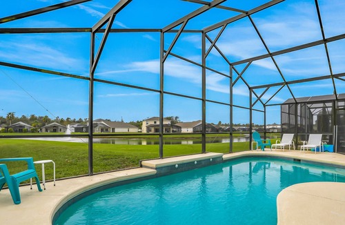Cumbrian Lakes House | Snowbird-friendly home with private outdoor pool, grill, patio, lake views, & AC
