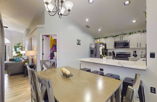 Lake Wilson Preserve House | Spacious home with themed bedrooms, private pool, spa and enclosed patio
