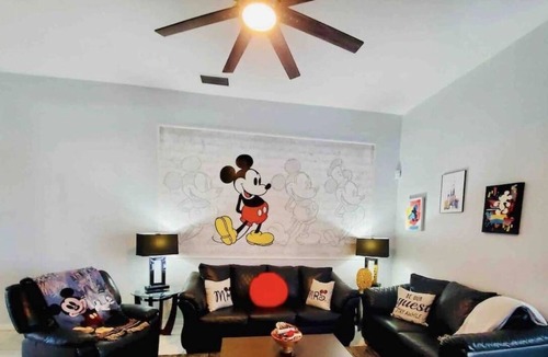 Calabay Parc House | Spacious Themed house, near Disney w/pool, game room, king bed@EV charge