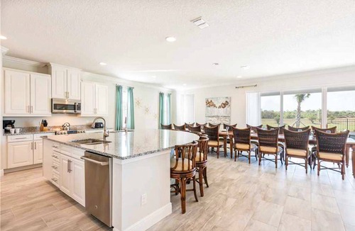 Reunion House | Stunning Home with Private Pool/Pool Spa, Golf Course View, & Home Theater