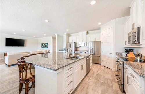 Reunion House | Stunning Home with Private Pool/Pool Spa, Golf Course View, & Home Theater