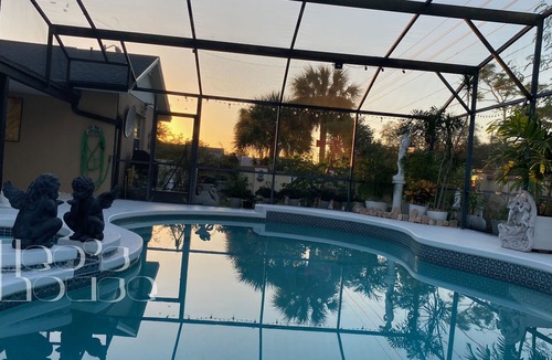 Indian Ridge House | Sunny Home Private Pool near Disney, Private Fence, Garden, BBQ Grill