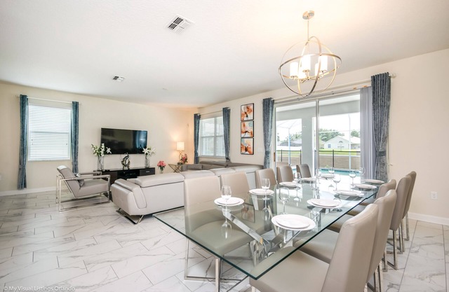 Family-Friendly 9 Bed Game Spa Pool Home at Champions Gate Resort