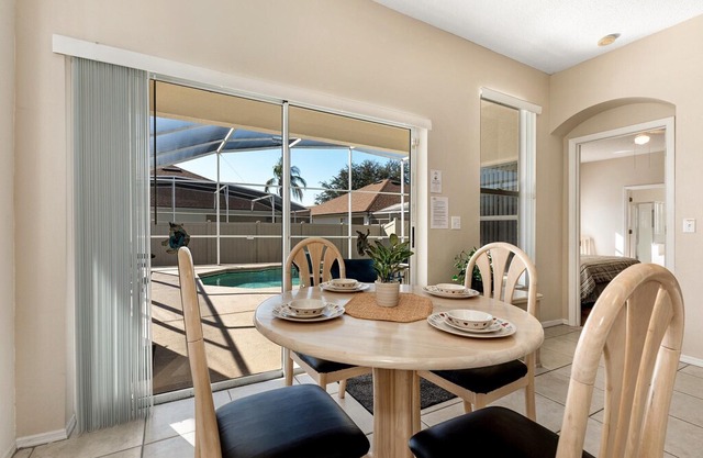Lovely 4 bed 2 bath home with private South-facing pool, located at Esprit