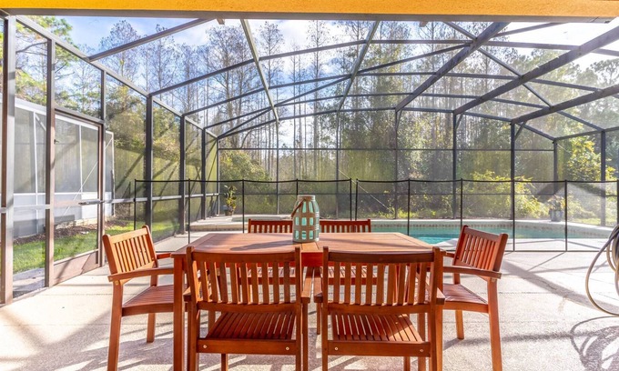 Watersong House | Affordable Large Watersong Pool Home, Private Back Yard with Conservation View