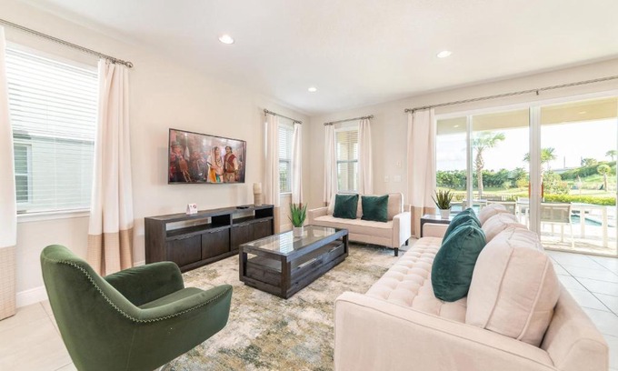 West Kissimmee House | Beautiful Home Near Disney with Private Pool, Foosball Table & Resort Amenities - 7437M