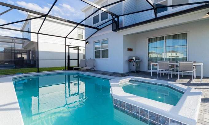 Davenport House | Brand New! Five Bedrooms House with Private Pool at Windsor Island Resort (2299)