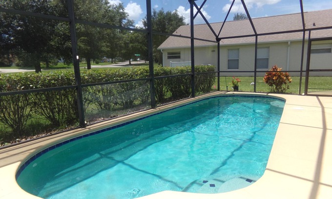 Orange Tree House | Come stay at our Orange Tree pool home, uniquely appealing - inside and out. Enjoy conveniently located shops, golf, dining and theme parks!
