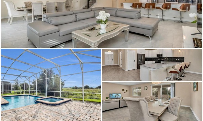 Davenport House | Disney On Budget Champion Gates Pool Homes 8-9Bedrooms