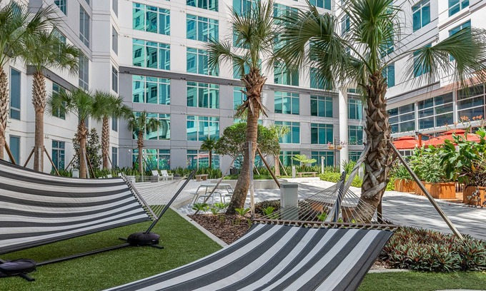 Callahan Apartment | Downtown King Bed Get Away w/Pool & Parking 01