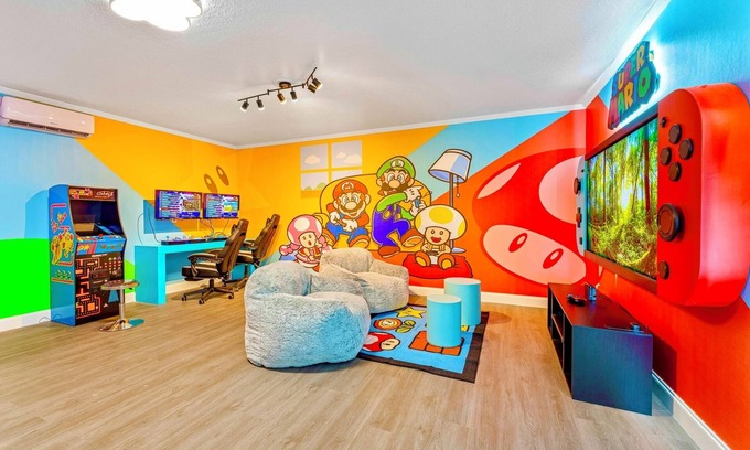 Calabay Parc House | Epic Mario , Starwars, Moana Luxury Disney World Home dw6